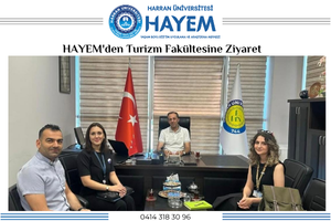 HAYEM'den Turizm Fakültesine Ziyaret